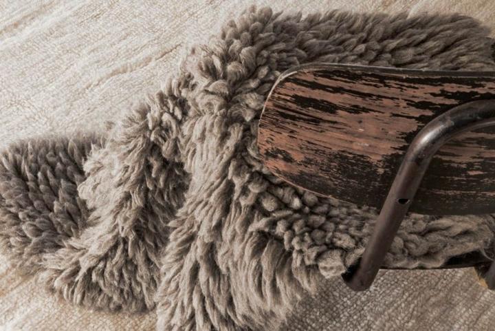 Produktbild Lorena Canals Rug Woolable Woolly-Grey (75 x 110 cm)