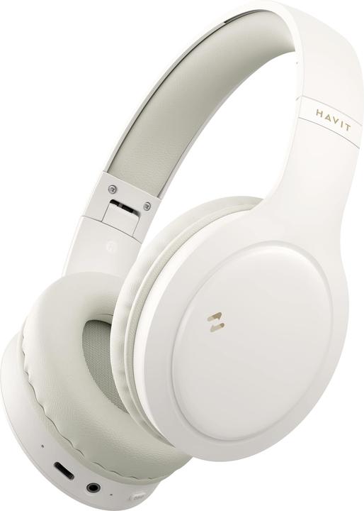 Actual product image Havit H633BT (beige) (20 h, Cable, Wireless)