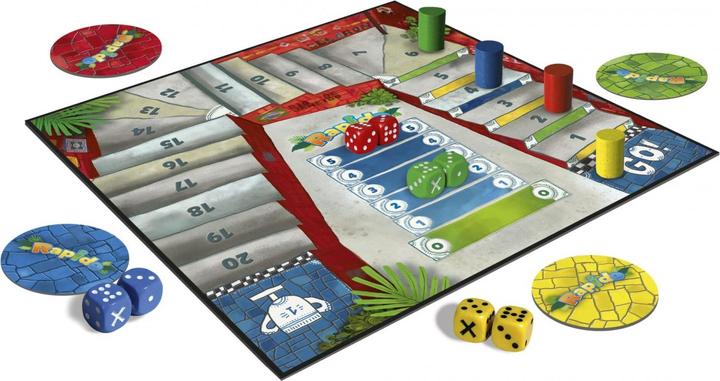 Immagine prodotto Game Factory Rapido (mult) (Francese, Inglese, Italiano, Tedesco, 2 - 6 Giocatori)