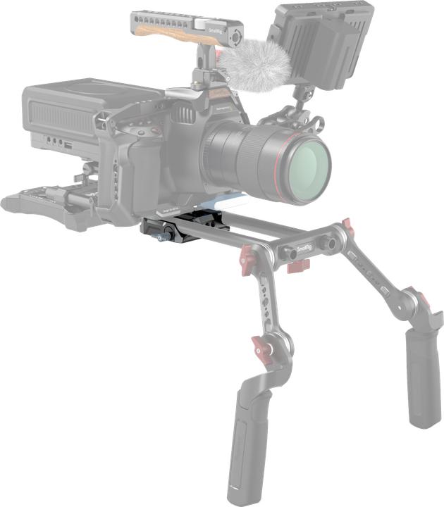 Produktbild SmallRig Universal LWS Baseplate with Dual 15mm Rod Clamp (Schnellwechselplatte)