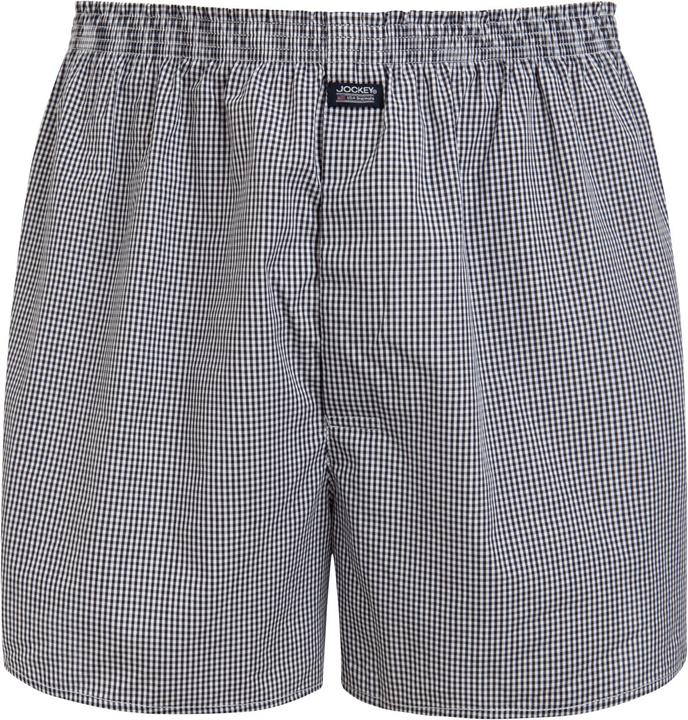 Image du produit Jockey Boxer Woven navy (M, Une unité par pack)