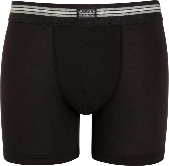 Immagine prodotto Jockey 3-Pack Cotton Stretch Boxer Trunk black (XXL, confezione da 3)