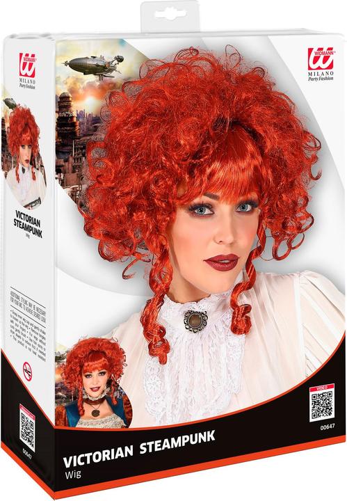 Produktbild Widmann Perücke Viktorianisch rot
