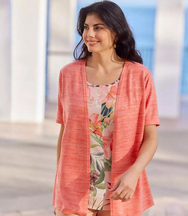 Actual product image Atlas For Women Tunic with optical twin-set effect (38, 40)