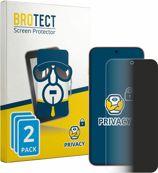 Produktbild BROTECT Sichtschutzfolie für Oppo Find X9s Anti-Spy Privacy Folie Blaulicht-Schutz (2 Stk., Oppo Find X9)