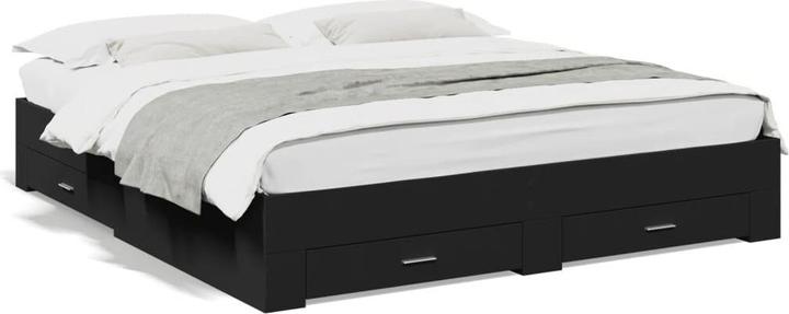 Produktbild VidaXL Bettgestell mit Schubladen (200 x 200 cm)
