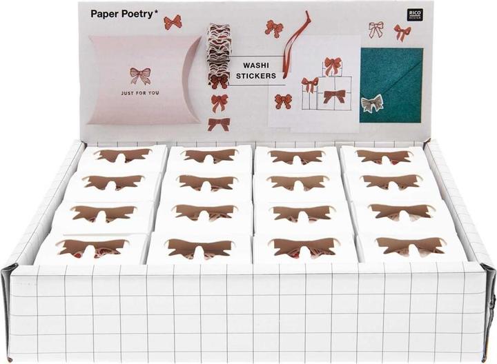 Produktbild Rico Design Deko Washi Stickers Bows