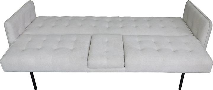 Produktbild HTI-Living Sofa mit Knopfsteppung Elouisa Grau (Ecksofa)