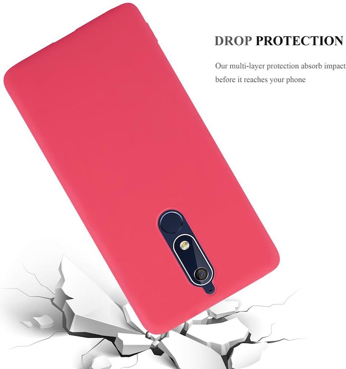Image du produit Cadorabo Couverture TPU Candy (Nokia 5.1)