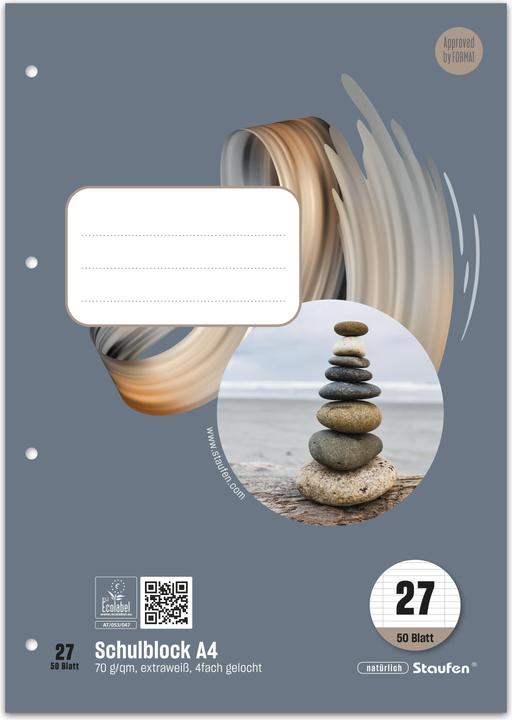 Produktbild Ursus Schulblock (A4, Liniert, Weicher Einband)