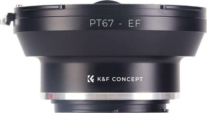 Image du produit K&F Concept Adaptateur d'objectif de haute précision, P67-EOS