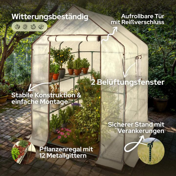 Image du produit Arebos Foliengewächshaus