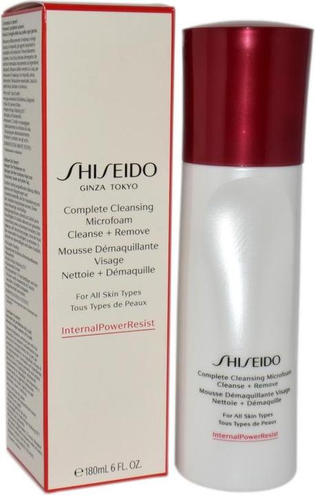 Actual product image Shiseido Complete Cleansing Microfoam (Cleansing Foam, 180 ml)