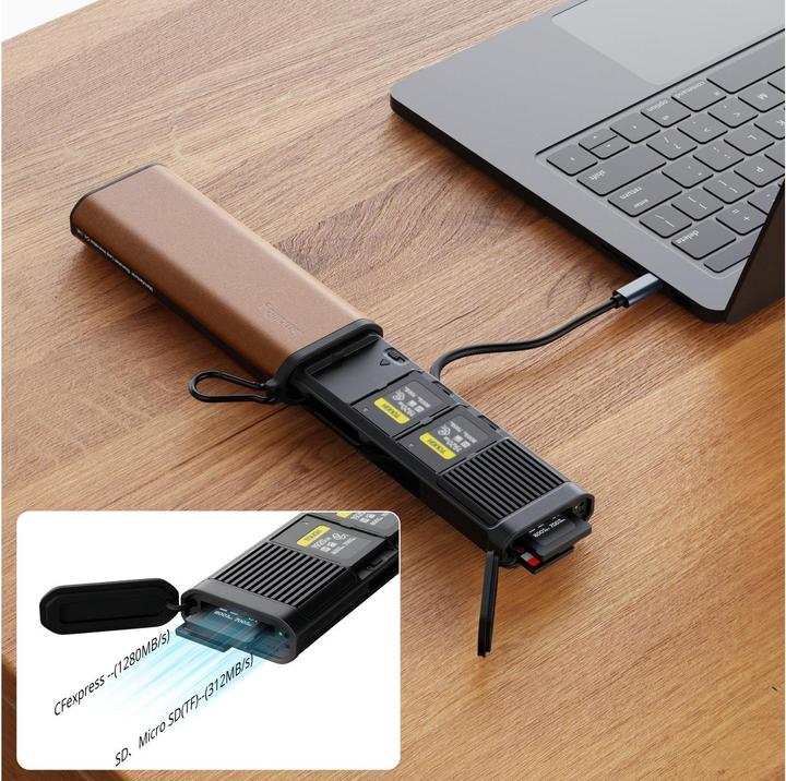 Produktbild SmallRig Cfexpress Typ B Kartenleser Etui (USB-C)