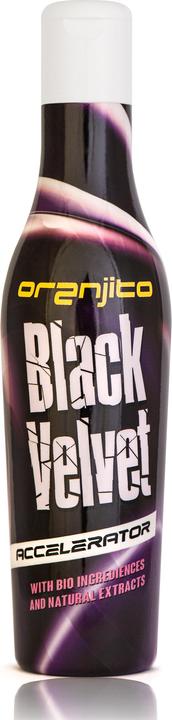 Actual product image Oranjito Solarium tanning lotion (Black Velvet Accelerator) 200 ml (U) (Self-tanning towel, 200 ml)