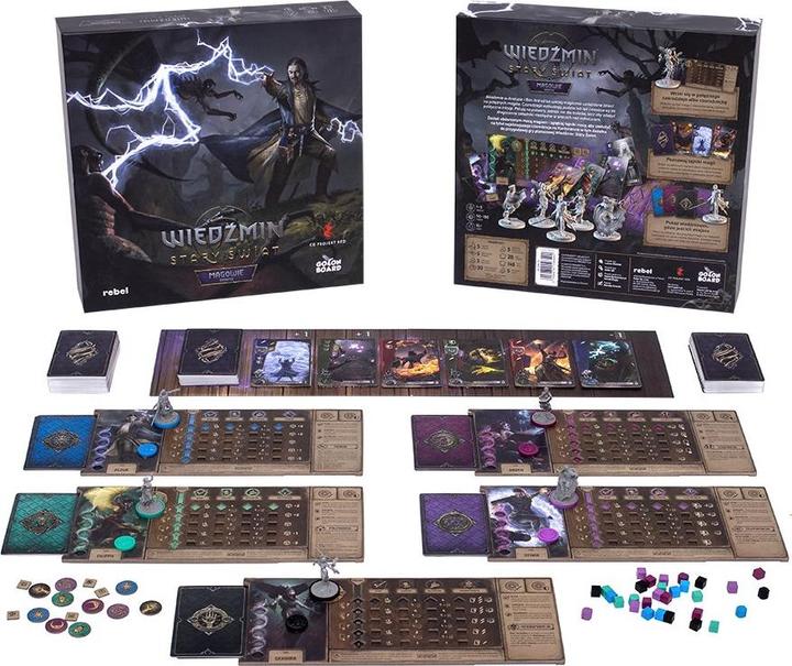 Produktbild Rebel Wiedźmin Stary Świat - Magowie (gra planszowa) (2 - 5 Spieler)