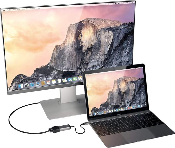 Produktbild Satechi USB-C zu VGA Adapter (USB Typ-C, 20.30 cm)