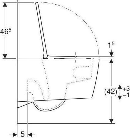 Actual product image Geberit One