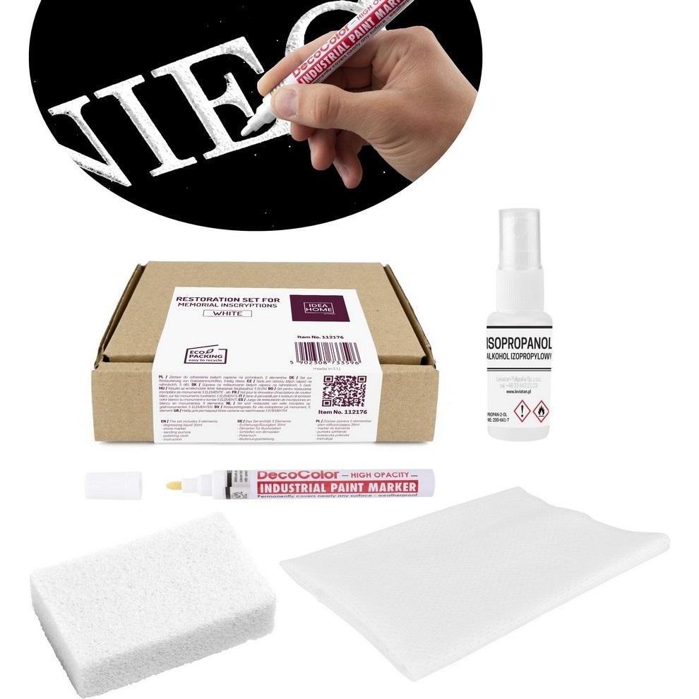 Leviatan Ein Kit zur Erneuerung weisser Inschriften auf Denkmälern (54627089)