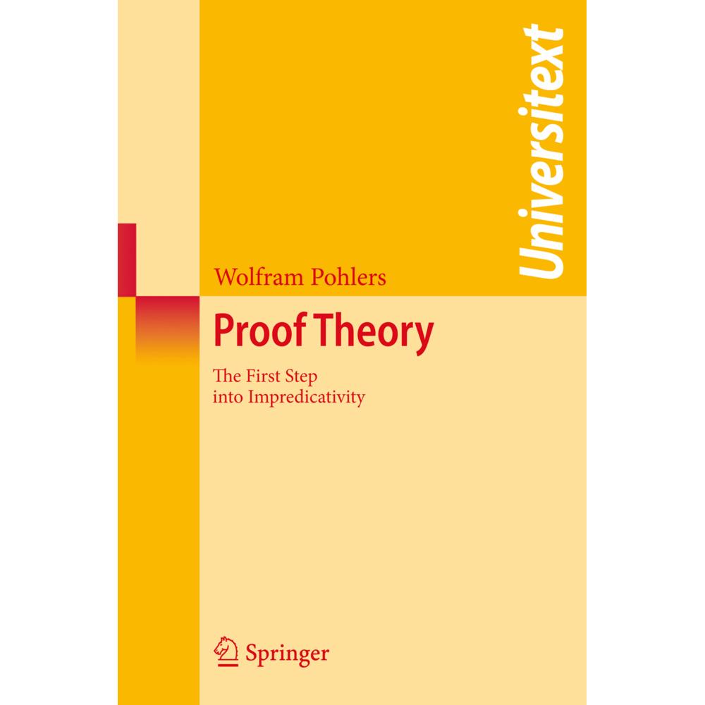 Proof Theory, Fachbücher