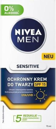 Immagine prodotto NIVEA Crema Viso Protettiva Uomo Sensitive Spf15 75ml (75 ml)