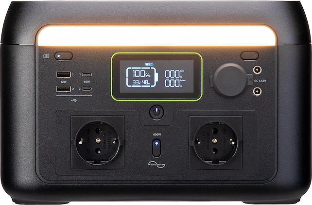 Acer 600W Portable Power Station Black, APS311 (512 Wh, 7 kg)