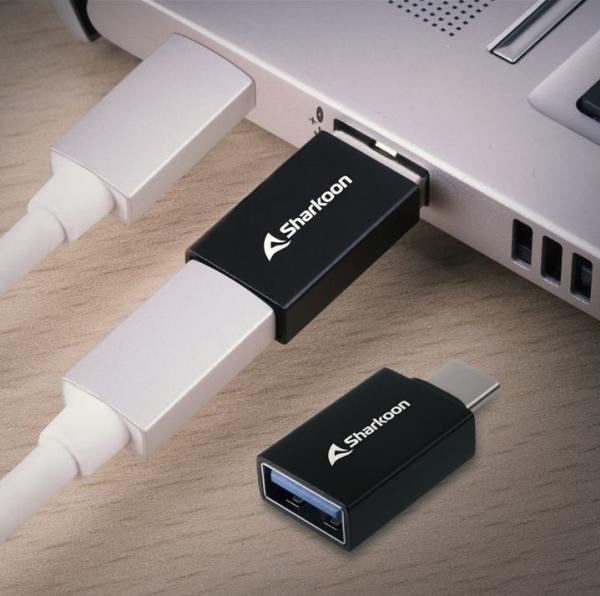 Produktbild Sharkoon OfficePal USB-C Adapter (USB-A)