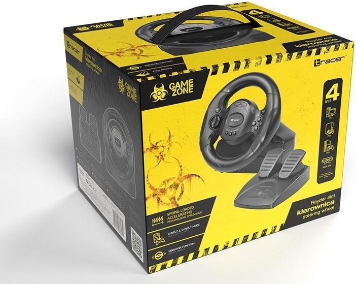 Produktbild Tracer Rayder 4 in 1 Steuerrad (PC, PS3, PS4, Xbox One S)
