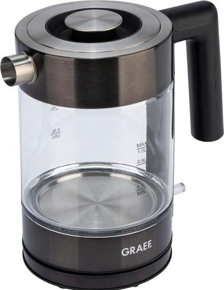 Produktbild Graef WK 302 Wasserkocher schwarz (1 l)