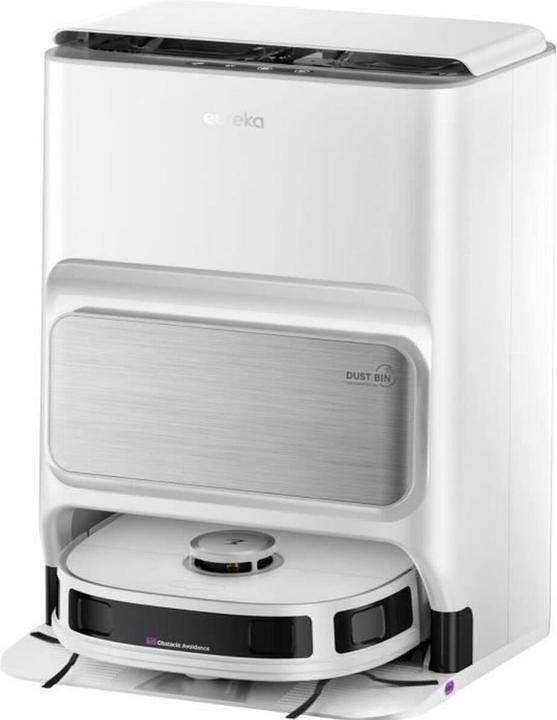 Produktbild Eureka J12 white - Robotstofzuiger - 3D-objectherkenning - 5.200 mAh batterij - (2000 Pa, Wischtuch)