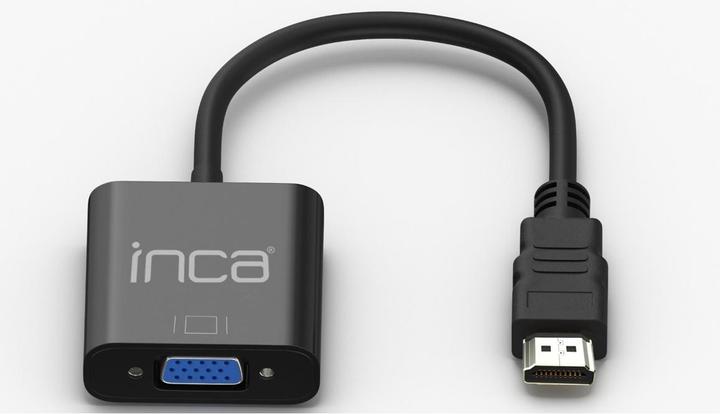 Actual product image Inca Adapter IHTV-7TS HDMI > VGA St. + USB Audio, 1080P, SW retail (Audio, VGA)