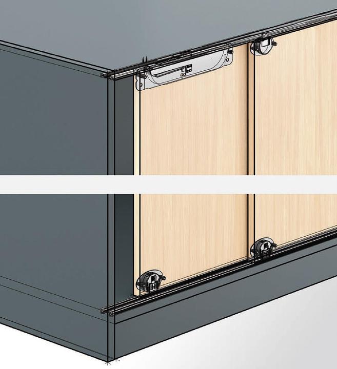 Produktbild Hettich Dämpfungssystem Silent System einliegend SL55Plus