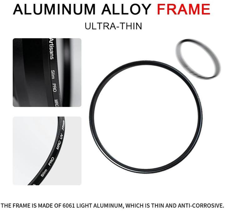 Actual product image 7artisans Lens filter MRCUV - 62 mm (62 mm, UV filter, 62 mm)