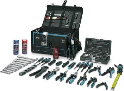 Produktbild Phoenix Contact Elektriker Werkzeugkoffer bestückt 12126 (89 Teile)