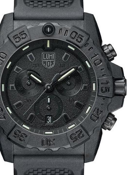 Luminox Navy Seal 3580 Series (Analoguhr, Chronograph, Taucheruhr, Swiss Made, 45 mm)