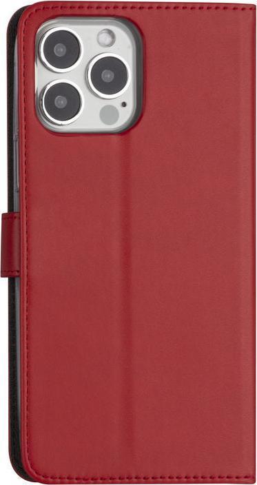 Produktbild Ambiance1 Hülle iPhone 13 Pro Max - Book Case Kunstleder rot No.321 (Apple iPhone 13 Pro Max)
