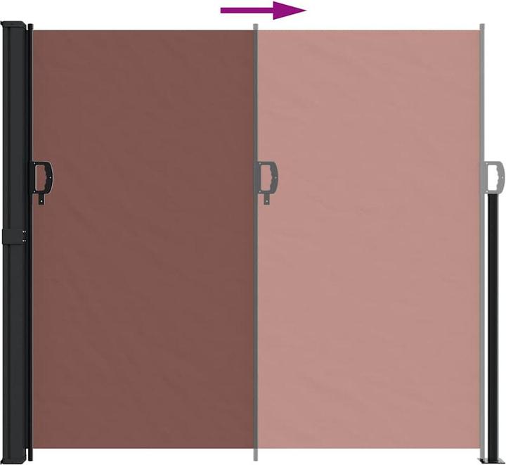 Image du produit vidaXL ausziehbare Seitenmarkise (1.80 m)