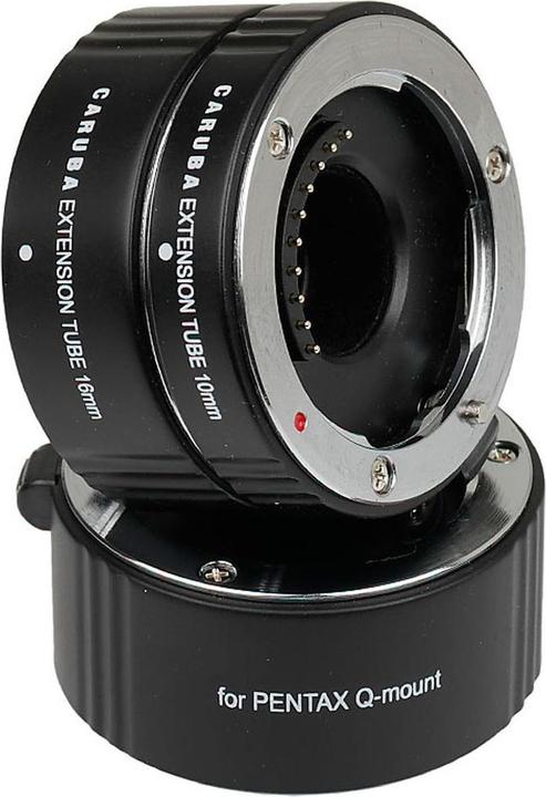 Produktbild Caruba Extension Tube Set Pentax Q Chrom (Makro-Zwischenring, Pentax Q)