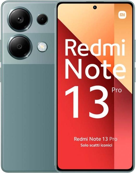 Produktbild Xiaomi Redmi Note 13 Pro (256 GB, Forest Green, 6.67", Hybrid Dual SIM, 4G)