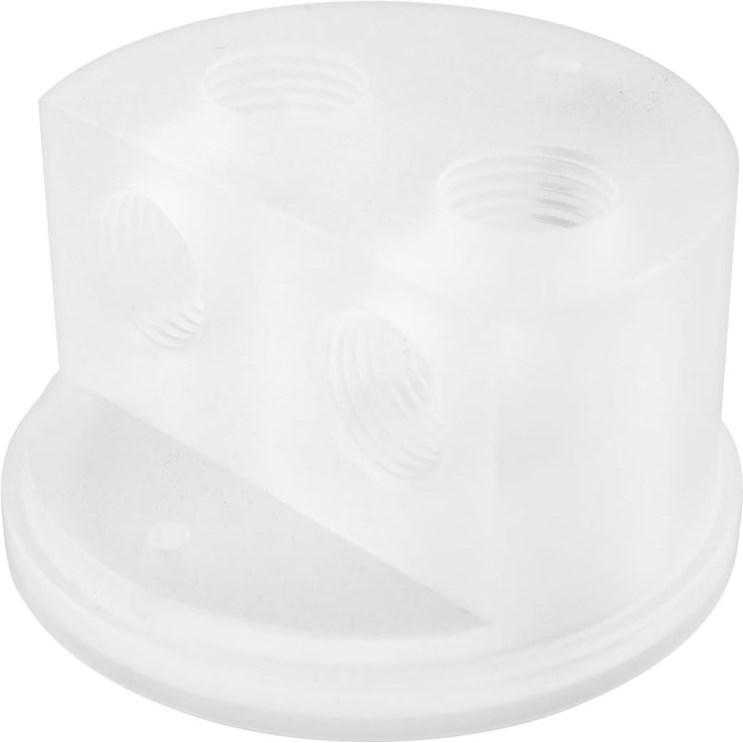 Singularity Computers Protium Quad Port Cap, Deckel für Ausgleichsbehälter - Acryl, Wasserkühlung Ausgleichsbehälter