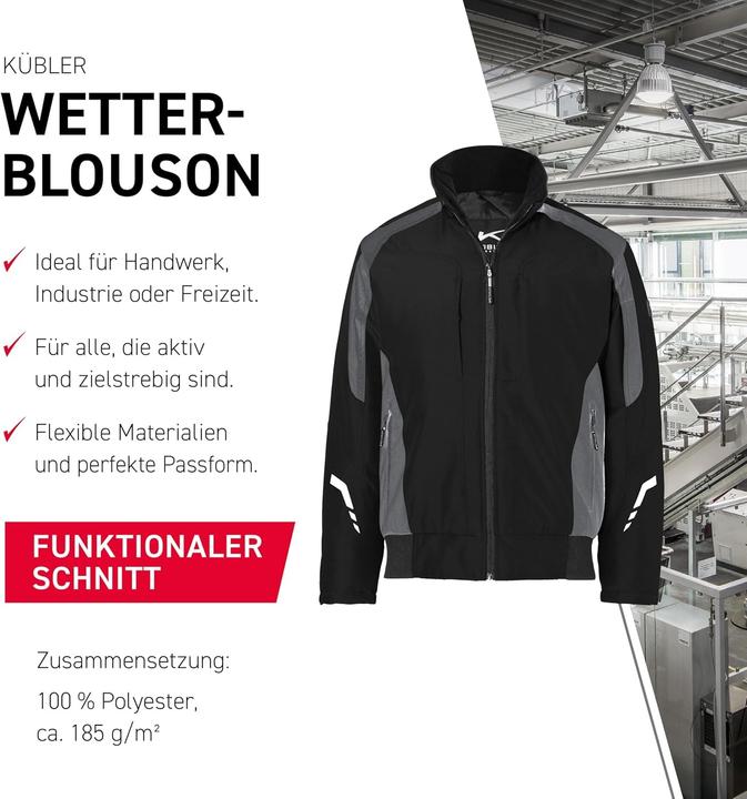 Actual product image Kübler Pilot jacket water repellent (L)