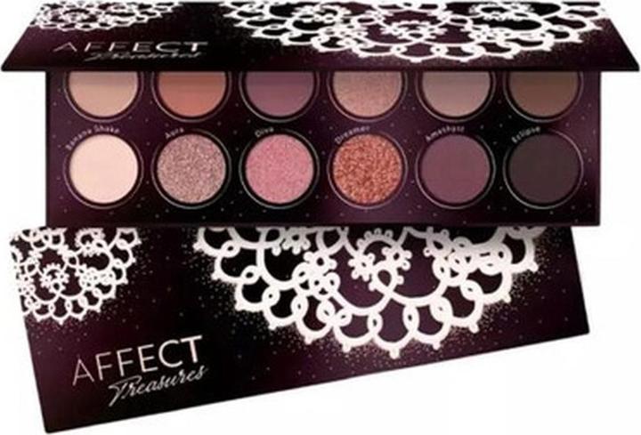 Produktbild Affect Treasures Eyeshadows Palette Eyeshadow Palette 12X24G (12X24G)