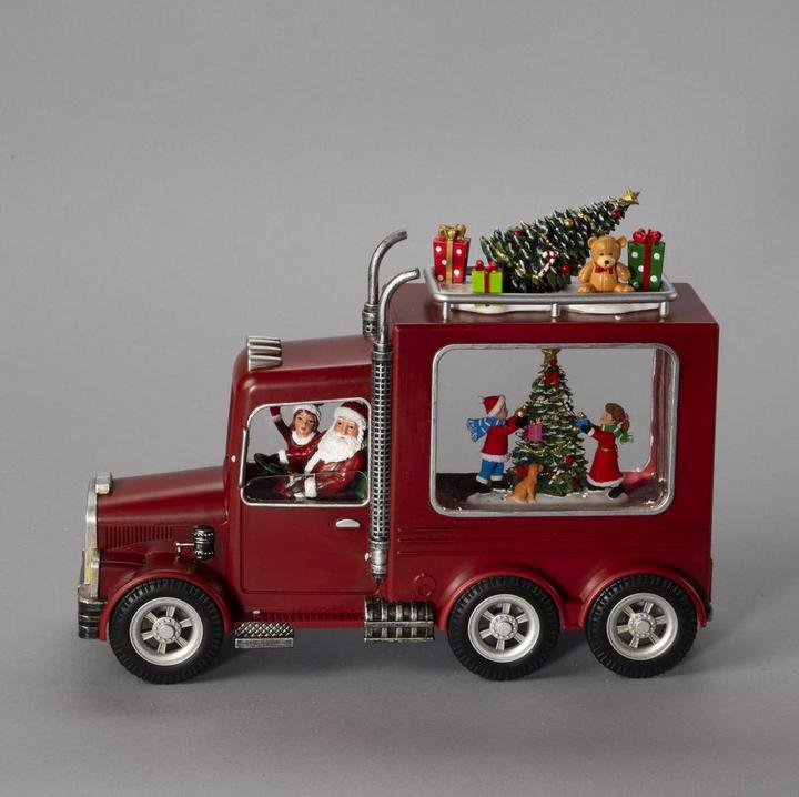 Actual product image Konstsmide LED Wasserlaterne Santa Truck, Höhe: 21.5 cm