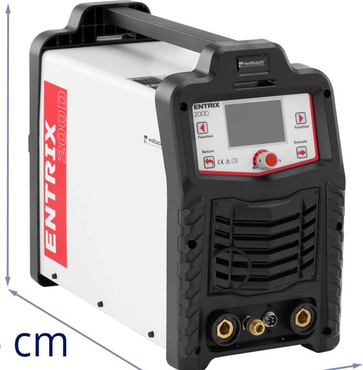 Produktbild Stamos ALU Schweissgerät WIG AC/DC LCD Digital MMA Puls 200 A IGBT E-Hand welbach