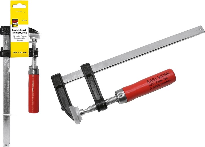 Immagine prodotto Easy Work Morsetto a vite artigianale (200 mm)