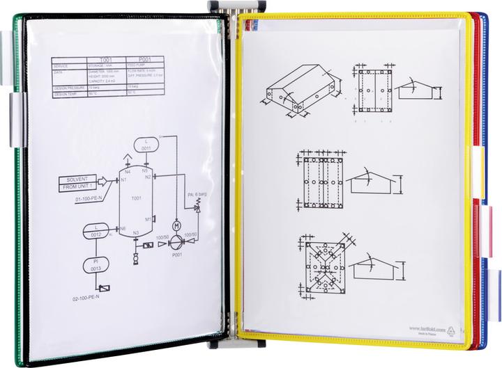 Actual product image Tarifold Wall display board system