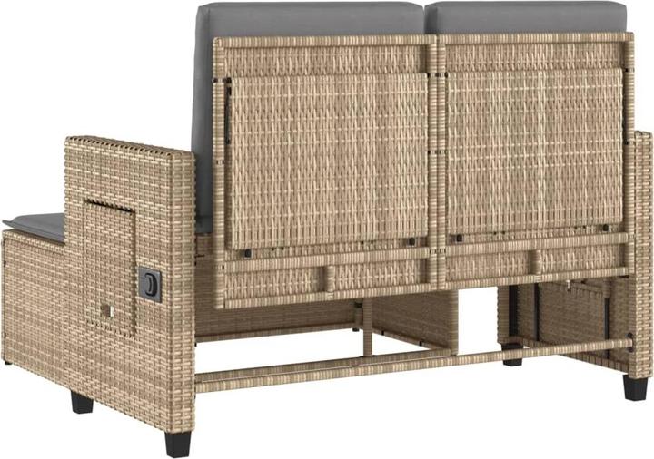 Image du produit vidaXL Ensemble salon de jardin 10 pièces avec coussins