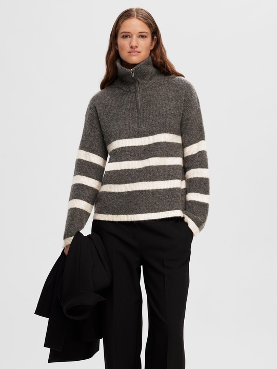 Produktbild Selected Femme Gestreifter Pullover (L)