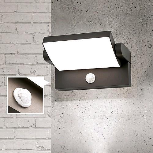 Produktbild Orion LEDWandleuchte IP54 3000K 21W anthrazit AL (1800 lm, IP54)