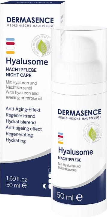 Immagine prodotto Dermasence Trattamento notturno Hyalusome (nuovo) (50 ml, Crema 24h)